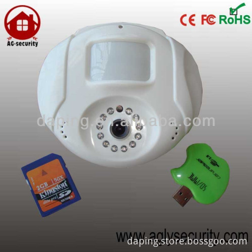 PIR sensor camera alarm built in SD card